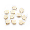 304 Stainless Steel Charms STAS-F186-04G-8mm-1