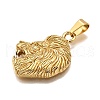 304 Stainless Steel Pendants STAS-B086-11D-G-2
