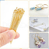 GOMAKERER 150Pcs Brass Ball Head Pins KK-GO0001-60-4