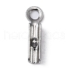 316 Surgical Stainless Steel Folding Crimp Ends FIND-WH0045-45B-1