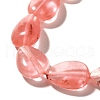 Cherry Quartz Glass Beads Strands G-I377-A02-4