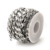 304 Stainless Steel Oval Link Chains CHS-H035-02A-P-2
