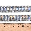Electroplate Glass Beads Strands EGLA-T021-07I-4
