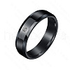 304 Stainless Steel with Crystal Rhinestone Finger Rings FS-WG3A8F6-04-2