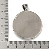 316 Surgical Stainless Steel Pendants STAS-Z073-75AS-03-3