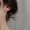 Heart Brass Ear Thread FS-WGE06F8-02-1