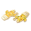 Alloy Enamel Pendants ENAM-K069-14G-2