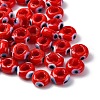 Handmade Evil Eye Lampwork Beads LAMP-F021-01-03-1