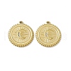 PVD Vacuum Plating 201 Stainless Steel Pendants STAS-J401-VC581-2