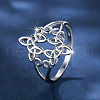 Brass Finger Rings for Women FS-WG7B597-03-1