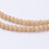 Imitation Jade Glass Beads Strands GLAA-G045-A18-3