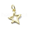 Brass Charms KK-H475-38G-01-1