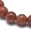 Synthetic Goldstone Beads Stretch Bracelets BJEW-G617-01B-01-3