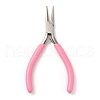 Steel Jewelry Pliers with Plastic Handle Covers PT-Q010-05P-1