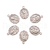 304 Stainless Steel Pendants STAS-CJ0003-02-4