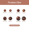 400Pcs 4 Styles Natural Wood Beads WOOD-TA0001-71-5