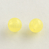 Imitation Jelly Round Acrylic Beads TACR-R112-10mm-03-1