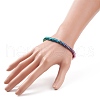 Synthetic Hematite Beaded Stretch Bracelet BJEW-JB08227-3