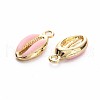 Alloy Enamel Pendants PALLOY-T065-27E-3