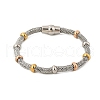 304 Stainless Steel Mesh Chain Bracelets for Women BJEW-Z087-15P-2