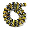 Handmade Gold Sand Lampwork Beads Strands LAMP-A003-03B-2