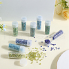 SUNNYCLUE 90g 9 colors 11/0 Two Cut Round Hole Glass Seed Beads SEED-SC0001-25A-4