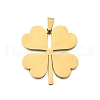 201 Stainless Steel Pendants STAS-R166-05G-1