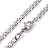 304 Stainless Steel Enamel Necklaces NJEW-Q338-10P-4