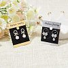 Fingerinspire Plastic Earring Display Card CDIS-FG0001-38-5