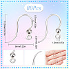 SUNNYCLUE 80Pcs Eco-Friendly Plastic Earring Hooks STAS-SC0004-43S-2