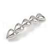 Alloy with Iron Clip Hair Barrettes PHAR-G014-01A-P-1