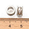 201 Stainless Steel European Beads STAS-S154-02P-2