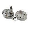 Natural Sesame Jasper Pendants G-B127-14P-07-2