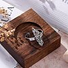 201 Stainless Steel Open Cuff Rings for Women RJEW-F172-01P-4