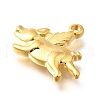 304 Stainless Steel Pendants STAS-P381-06G-2