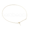 Brass Slider Bracelet/Bolo Necklace Making NJEW-Z011-04G-1