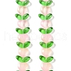 Transparent Glass Beads Strands GLAA-B021-04D-1