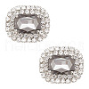 Alloy Rhinestone Shoe Decorations FIND-WH0126-417E-1