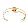 Ion Plating(IP) 304 Stainless Steel Bracelets Setting Making BJEW-B090-03A-G-3