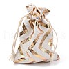 Christmas Theme Cotton Fabric Cloth Bag ABAG-H104-B05-1