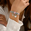 Non-Tarnish Stainless Steel European Bracelet OQ8559-4-2