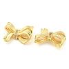 Brass Pave Cubic Zirconia Pendants KK-M286-09G-2