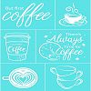 Self-Adhesive Silk Screen Printing Stencil DIY-WH0173-001-U-1