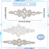 Flower Glass Rhinestone Patches FIND-FG0003-32-2