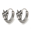 316 Surgical Stainless Steel Hoop Earrings EJEW-D096-13E-AS-1
