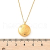304 Stainless Steel Clear Cubic Zirconia Constellation Pendant Necklaces NJEW-R021-02G-05-5