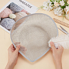 Linen Mini Hat Fascinator Base AJEW-WH0561-32D-3