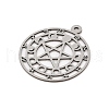 201 Stainless Steel Pendants STAS-Z109-02P-1-2