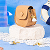 Angel Shell & Acrylic Pendant Decorations HJEW-TA00199-7