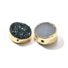 Dyed Natural Druzy Agate Beads G-K191-03-2